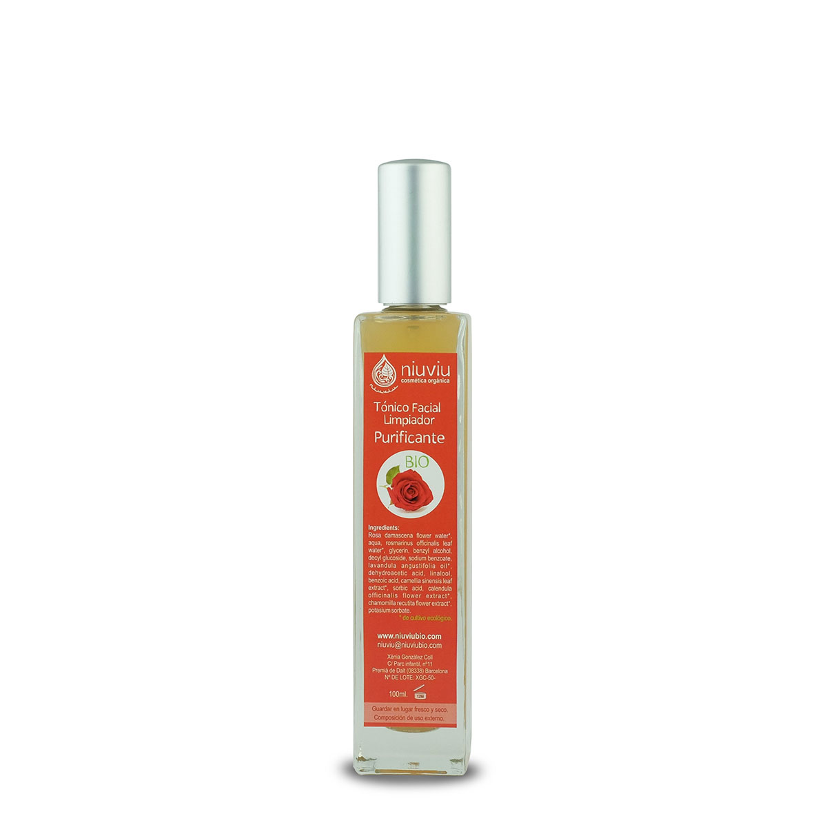 Tónico facial limpiador · Purificante